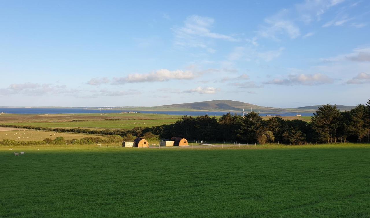 Lilly'S Lodges Orkney Hedgehog Lodge Finstown Eksteriør bilde